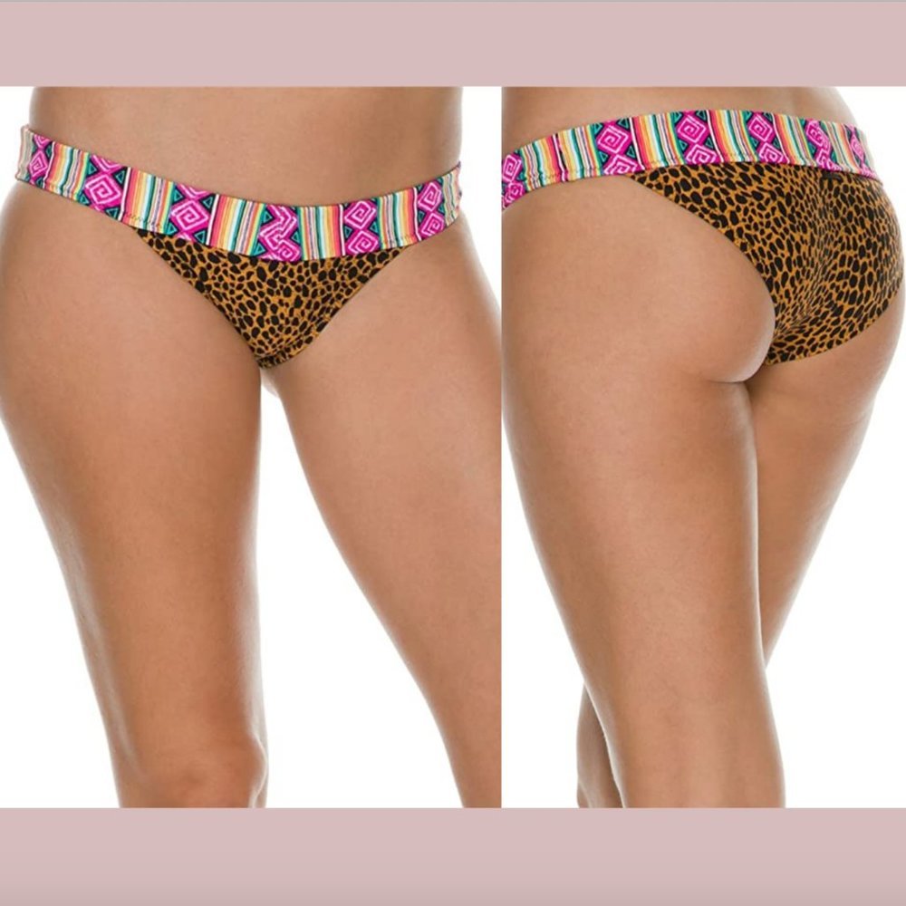 NEW Volcom Native Tracks‎ Animal V Bikini Bottoms